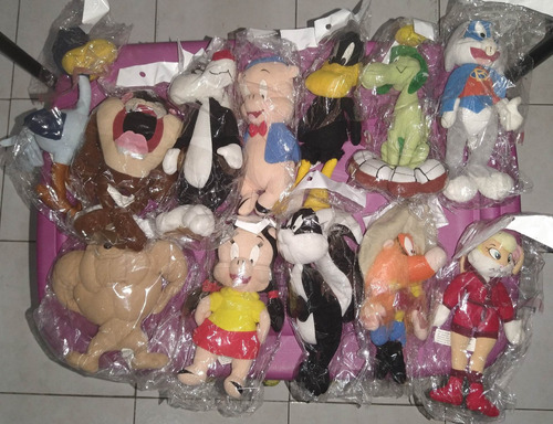 Looney Toones 12 Peluches Diferentes 