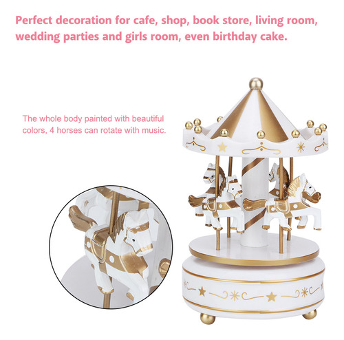 Carrusel Gift Merry Go Round Music Para Bodas Navideñas