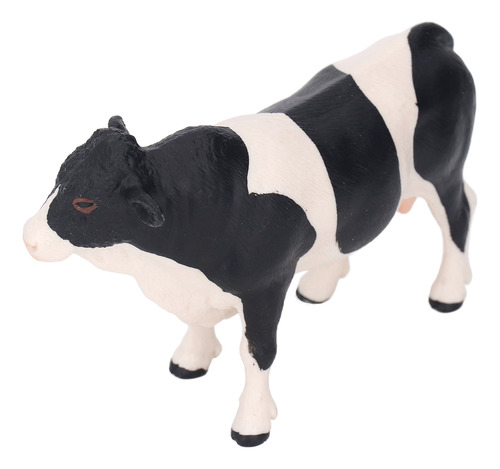 Figura De Ganado Simmental Con Detalles Vivos De Una Vaca Bl