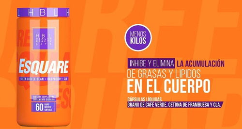 Esquare Es Un Suplemento De Control De Peso Y Obesidad