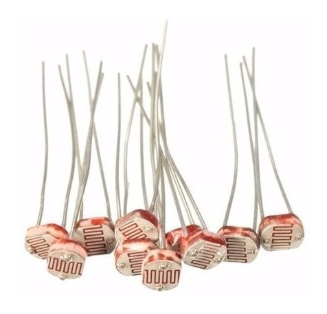 Ldr Sensor De Luminosidade 5mm - 10 Peças