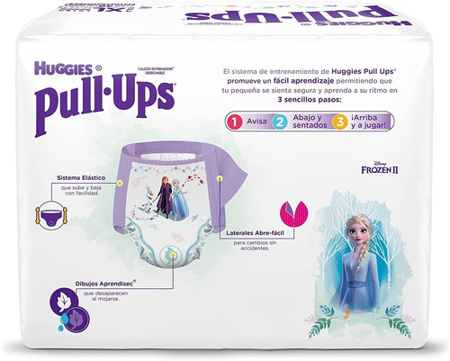 Imagen 2 de 4 de Calzon Entrenador Pull Ups Xl 15 Piezas Frozen