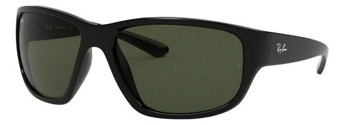 Culos Solar Ray-ban Rb4300 601/31 63 Preto Brilho Rb 4300