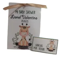 Comprar Souvenirs Baby Shower Velitas De Noche Jirafita X25 U