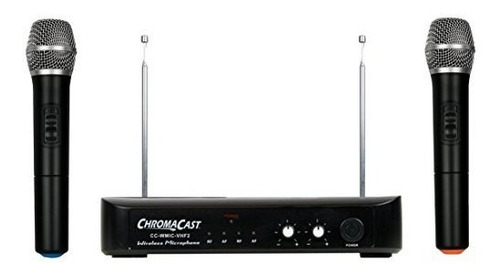 Chromacast Ccwmicvhf2 Sistema De Microfono Inalambrico