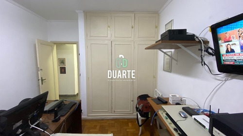 Imagem 7 de 24 de Vendo Apartamento Amplo No Gonzaga, 2 Quartos, Sala Ampliada, 2 Banheiros, 1 Vaga, Portaria 24 Horas - Ap03732 - 69354241