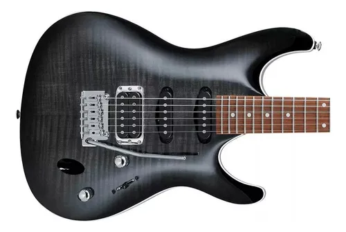 Guitarra Super Strato HSS Ibanez SA260FM Transparent Gray