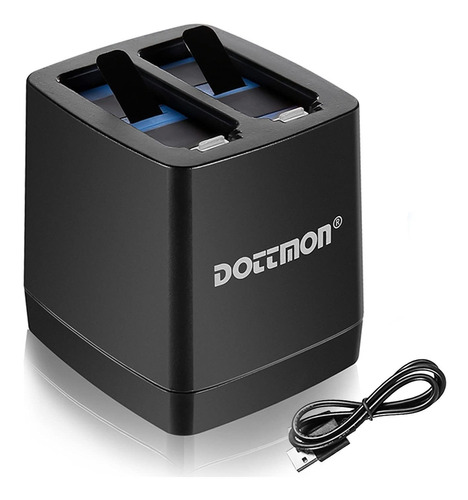 Dottmon Cargador Rapido Bateria Usb Dual Cable Tipo Para