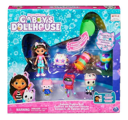 Muñeca Gabby Set 7 Figuras Deluxe Gabbys Dollhouse Original 