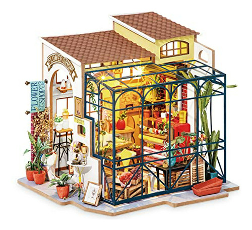 Muñeca Y Accesorio -  Diy Dollhouse Kit Mini House With Furn