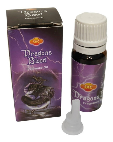 Essência Indiana Sac Dragons Blood 10ml P/ Atrair Riqueza