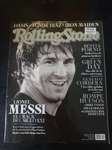 Revista Rolling Stone Lionel Messi