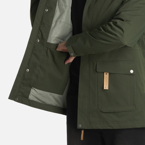 Chaqueta Hombre Daybreak B-dry Verde Militar Lippi I25