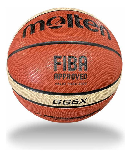 Balón De Básquetbol Molten Gg6x Femenil. Piel Sintética #6