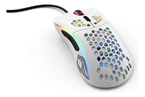 Glorious Model D- (minus) Mouse Ligero Para Juegos, Blanco M