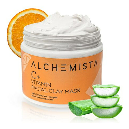 Mascarilla Facial De Arcilla Alchemista - Vitamina C 100% Na