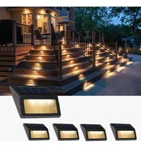 Comprar Luces Solares Impermeables Para Exteriores Paquete De 4
