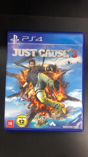 Just Cause 3 Ps4 - Mídia Física - Seminovo