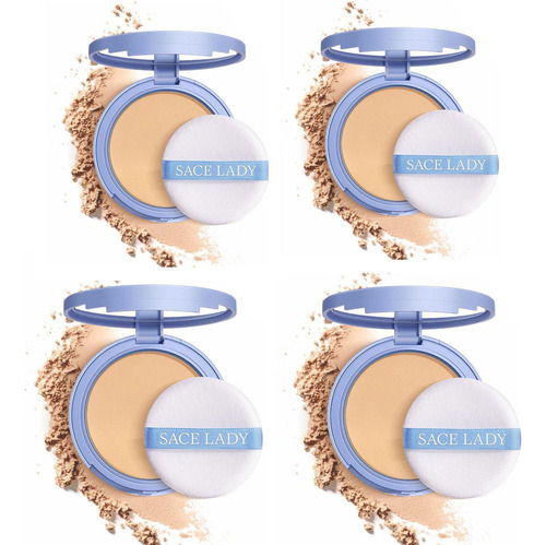 Sh Novo Polvo Facial Setting Oil Control, Polvo Mate,