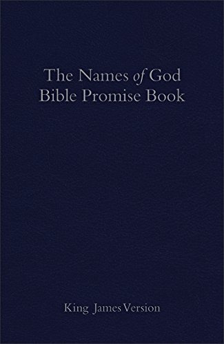 The Kjv Names Of God Bible Promise Book, Blue Imitation Leat