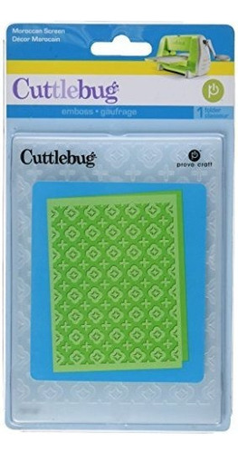 Cuttlebug A2 Plantilla Para Grabado En Relieve, Visuali