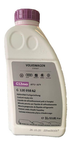 Refrigerante, Anticongelante Original Volkswagen G12