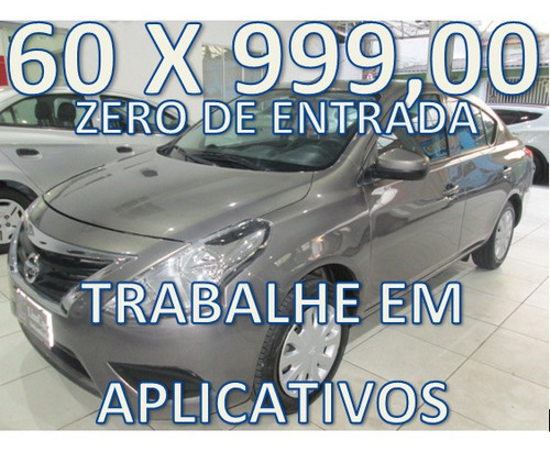 Nissan Versa Ano 2019 Zero De Entrada Trabalhe Em Aplicativo