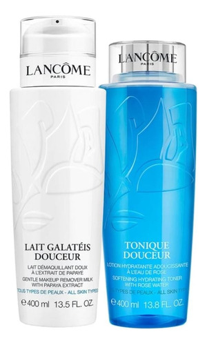 Kit Lancome Duo Demaquillant Douceur Leche Limpieza + Tónico