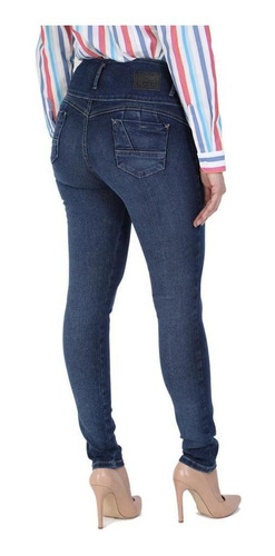 Jeans Casual Lee Mujer Pretina Alta Booty Up R5z