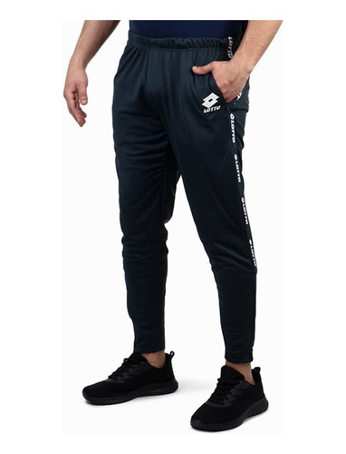 Pantalón Deportivo Lotto Con Puño Hombre Jogging C/tira