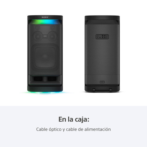 Parlante Portátil Bluetooth Inalámbrico Sony Srs-xv900 Color Negro