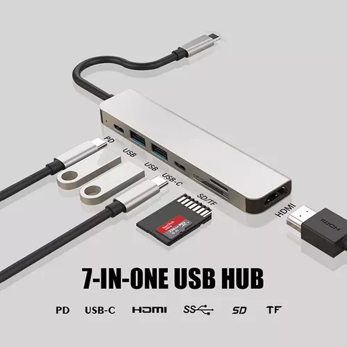 Adaptador Usb C Hdmi Hub Para Macbook Pro Usb 3.0 Usb C Dehuka