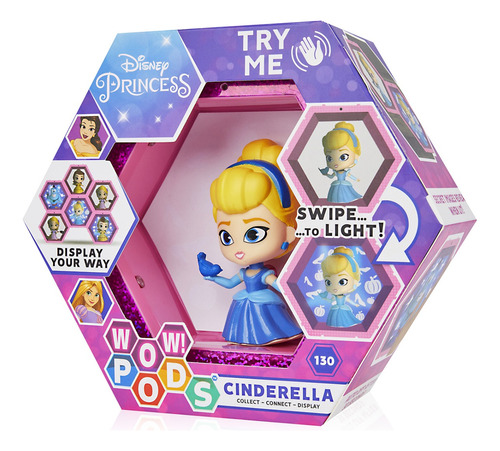 Figura Luminosa Wow Pod Disney Princesas Cenicienta