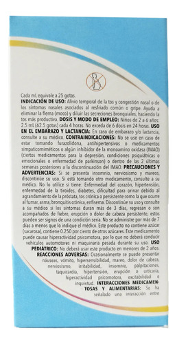 Flemigor Pediátrico Solución Contra Tos Y Gripe Frasco 60ml
