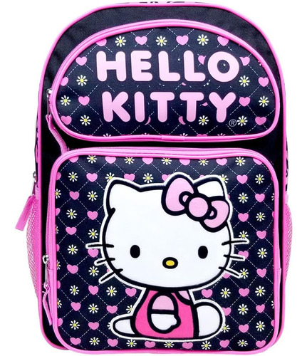 Mochila Rosa Hello Kitty Grande 16