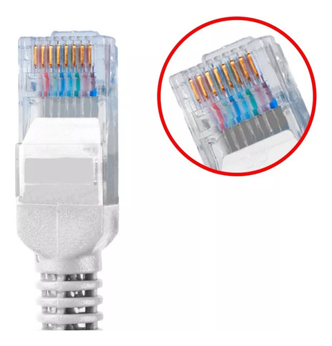 Cable De Red Cat5 Utp Ethernet 20 Metros