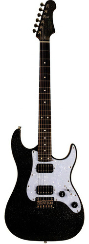 Guitarra Jet Guitars Electrica Js500 Black Sparkle