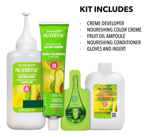 Tinte De Pelo Garnier Nutrisse Ultra Color R3 Castaño Claro