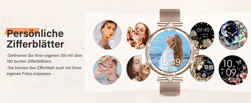 Smartwatch Mujer Bluetooth Fashion Ip67 Para Xiaomi iPhone