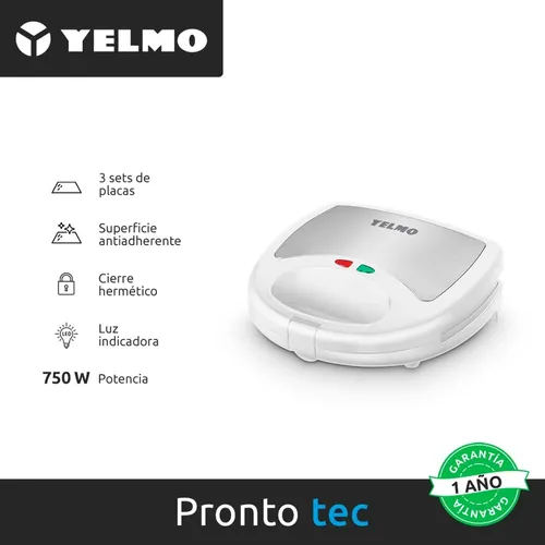 Waflera yelmo 3 en 1 sales