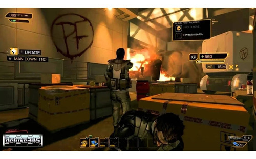 Jogo Deus Ex Human Revolution Xbox 360 Midia Fisica Eidos