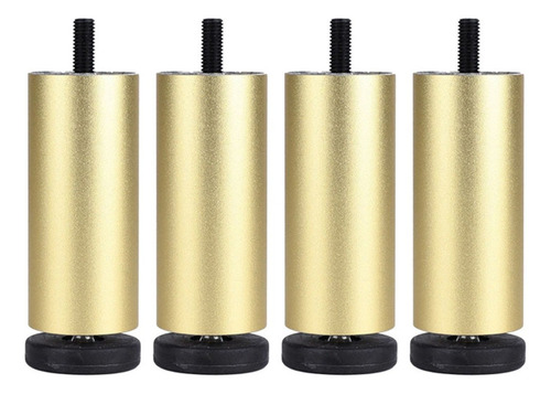 Patas Del Sofá De Los Muebles De Diy Del Hogar Dorado 18cm