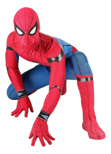Disfraz De Spiderman Para Adultos Y Niños Importado Original