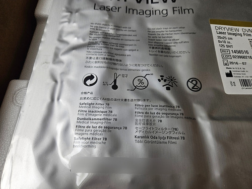 Película Radiográfica Laser Dryview Carestream Mamo Vencida