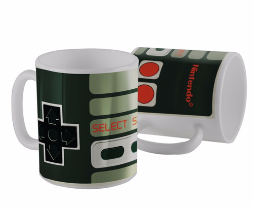  Taza Ceramica Joystick Arcade Family Games Juegos