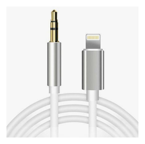 Cable Auxiliar Para iPhone 3.5 Mm Audio 1m Alta Calidad Ligh