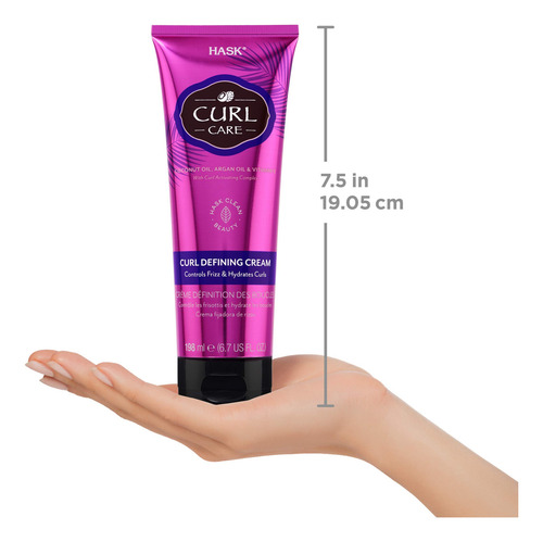 Hask Curl Care - Crema Definidora Para Rizos (2 Unidades)