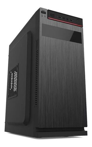 Case Atx / Micro Atx K03 Negro + Fuente De Poder 500w