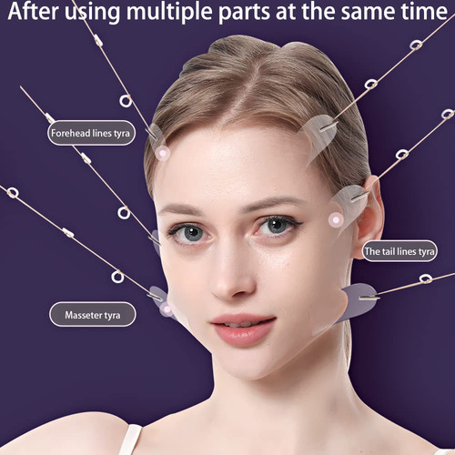 Face Lifting Tape, 20 Unidades De Cinta De Estiramiento