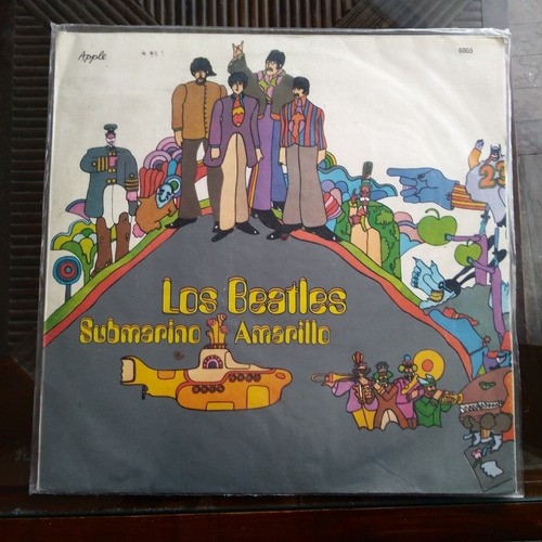 Los Beatles Submarino Amarillo Lp 1a Ed 1969, Leer